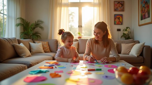 Éveillez la créativité : diy en famille pour une maison joyeuse